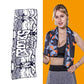 Quick Drying Gym Towel For Sports - Black Tiger