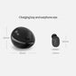 Wireless Bluetooth Earphones - Space Capsule Shape with Magnetic Charging Box & Lanyard - White