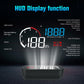 Universal Car Obd2 Hud 3.5 Inch Vehicle Head Up Display - Yellow