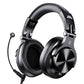 Noise-Cancelling Headset With Mic - Brown