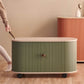 UFOU Fitin Rollin Mobile Roller Shutter Cabinet - Storage with Adjustable Shelves & Wheels