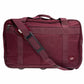 44L Foldable Duffel Bag Gym Sports Luggage Travel Foldaway School Bags - Maroon