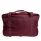 44L Foldable Duffel Bag Gym Sports Luggage Travel Foldaway School Bags - Maroon