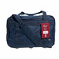 44L Foldable Duffel Bag Gym Sports Luggage Travel Foldaway School Bags - Navy
