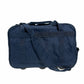 44L Foldable Duffel Bag Gym Sports Luggage Travel Foldaway School Bags - Navy