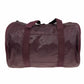 Travel Foldable Duffel Bag Gym Sports Luggage Foldaway School Bags - Maroon