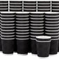 500 Triple Wall Paper Coffee Cups 8oz Takeaway Take Away Wax Free Bulk