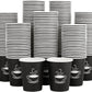 1080x Disposable Coffee Cups 8oz Extra Strong Takeaway Paper Take Away Bulk