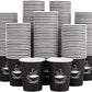 1000x Extra Large Disposable Coffee Cups 12oz Strong Takeaway Paper Take Away Bulk