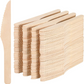 1800pcs 16.5cm Disposable Wooden Knives - Eco Friendly Cutlery - Extra Strong (Bulk)