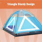 2 Person Portable Outdoor Lightweight Cycling Hiking Backpacking Camping Waterproof Tent - Blue