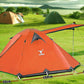 2 Person Portable Outdoor Lightweight Cycling Hiking Backpacking Camping Waterproof Tent - Orange