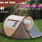 Waterproof Instant Up Beach Camping Tent 3 Person Pop up Tents Family Hiking Dome