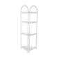 Shower Corner Shelf White Caddy Bathroom Shelves Organiser Bath Storage Rack 4