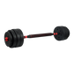 40kg Adjustable Rubber Dumbbell Set Barbell Home GYM Exercise Weights