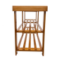 Bamboo Shoe Rack Wooden Bench Storage Organiser Cabinet Holder Stool