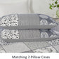 Nurturing Quilted Coverlet and Pillowcases Set: Perfect for Restful Sleep - Queen size