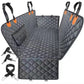 Heavy Duty Dog Car Seat Cover with Side Flaps, Waterproof Pet Back Seat Cover,  Non-Slip  Scratchproof Dog Hammock for Cars, Trucks and SUVs