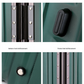 Aluminum Alloy Hard-Shell Suitcase with TSA Lock -20" Spinner Luggage in Silver