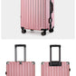Aluminum Alloy Hard-Shell Suitcase with TSA Lock -22" Spinner Luggage in Pink