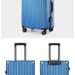 Aluminum Alloy Hard-Shell Suitcase with TSA Lock -22" Spinner Luggage in Blue