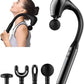Electric Deep Tissue Massage Gun – Handheld Back and Muscle Relaxation Massager with Adjustable Speed and Attachments