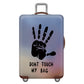 L 25-28 Inch Elastic Luggage Cover with Zipper, Travel Suitcase Protector, Scratch Resistant Luggage Cover