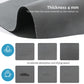 Green Waterproof Quick-Dry Kitchen Mat - Non-Slip Rubber Base, Absorbent Technology Fabric, 4mm Thick