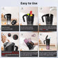 Black Portable Juicer - Rechargeable Outdoor Travel Juice Cup with Six Blades, Multifunctional Smoothie Maker