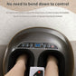 Luxury Automatic Foot Massager - Black Shiatsu Foot and Calf Massager with Adjustable Intensity, Air Compression, and Digital Display