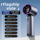 Handheld Fan 120-Speed Display USB Rechargeable – Purple