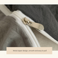Navy Blue Solid Color Solid Color Solid Color 1.5m Bed Fitted Sheet Set with 200x230cm Duvet Cover - 4-Piece Bedding Set