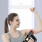 Black Heated Mini Fascia Massage Gun - LCD Display, Muscle Recovery Tool, 32 Adjustable Levels