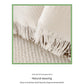 180*260CM Beige Premium Polyester Sofa Throw Blanket, Multi-Seasonal Use, Sofa Protector