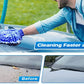 Blue 10-Piece Car Cleaning Kit – Complete Car Care Set with Towels, Brushes, Gloves, and Storage Bag