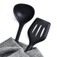 Grey 10-Piece Premium Silicone Kitchen Utensil Set - Heat Resistant, Non-Stick Cookware