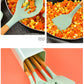 Black 12-Piece Silicone Kitchen Utensil Set with Beechwood Handles & Holder