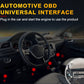 Black and Red OBD2 Scanner Car Diagnostic Tool - Engine Fault Code Reader