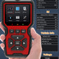 Black and Red OBD2 Scanner Car Diagnostic Tool - Engine Fault Code Reader