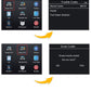 Black and Red OBD2 Scanner Car Diagnostic Tool - Engine Fault Code Reader