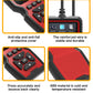 Black and Red OBD2 Scanner Car Diagnostic Tool - Engine Fault Code Reader