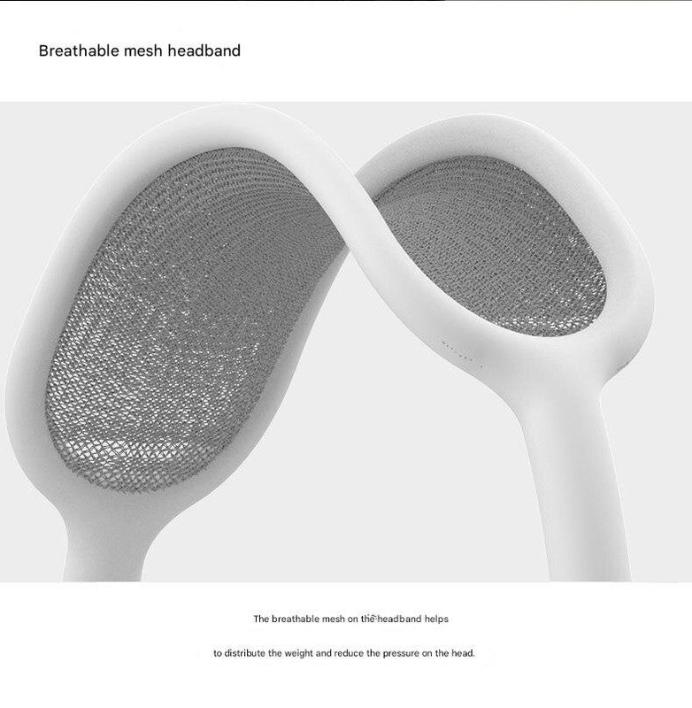 Green Bluetooth Over-Ear Headphones - Mesh Headband, Wireless, Rotatable Earcups