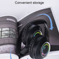 Black Bluetooth 5.2 Headphones - Foldable, Adjustable Headband, TF Card