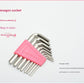 39-Piece Home Tool Kit - Pink Carbon Steel Hardware Set