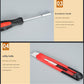 39-Piece Home Tool Kit - Red Carbon Steel Hardware Set