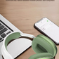 Green Immersive 3D Audio Headphones - Wireless Over-Ear Comfort, Type-C Charging