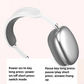 Black Immersive 3D Audio Headphones - Wireless Over-Ear Comfort, Type-C Charging