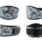 Size XS Grey Camouflage Camo Weightlifting Belt - EVA Nylon Gym Belt for Squats, Deadlifts & Lumbar Support