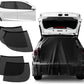 Size M Black Magnetic Car Window Sun Shade Screens & SUV Tailgate Mosquito Net Set - Breathable Bug Protection