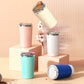 Electric Self-Stirring Mug 420ml USB Rechargeable – Stainless Steel (Yellow)